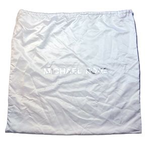 MK Michael Kors White Handbag Dust Bag 22x22 Drawstring